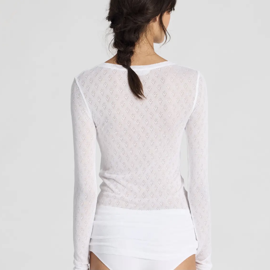 GAI LISVA Longsleeve FELI white – Bild 2