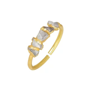ACUS Ring TARA gold Labradorite