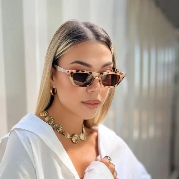 ANNAKEY Sonnenbrille TATI leo-weiß