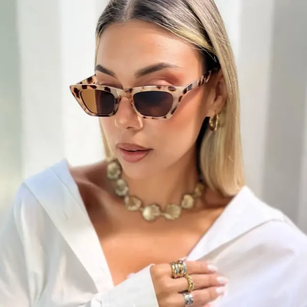 ANNAKEY Sonnenbrille TATI leo-weiß – Bild 2