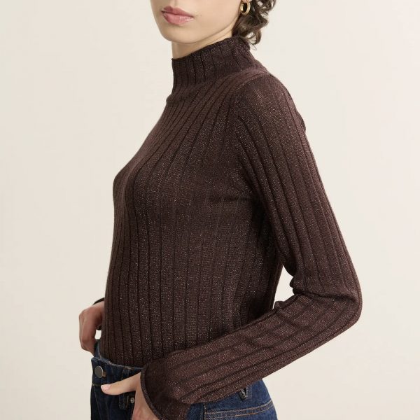 GARANCE PARIS Pullover PISTACHE braun – Bild 3