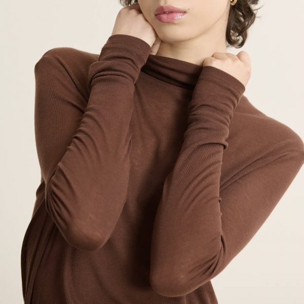 GARANCE PARIS Rollkragenpullover BERNE kastanie – Bild 2