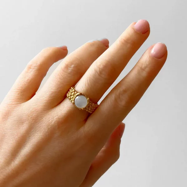 HELLES Ring CORA Perlmutt – Bild 2