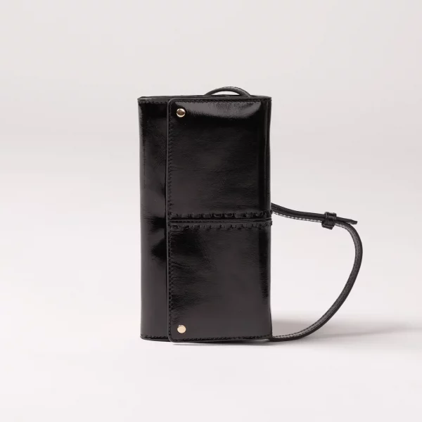 MARADJI Lackledertasche GINA schwarz