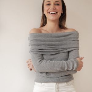 LAURA LAVAL Pullover MATHY hellgrau