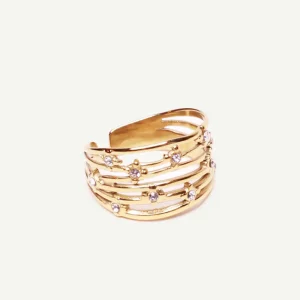 CAPRICE PARIS Ring LILY gold