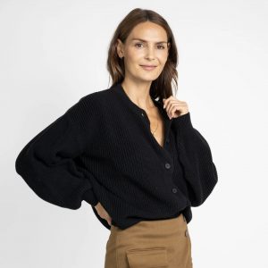 STORY OF MINE Cardigan BOXY schwarz