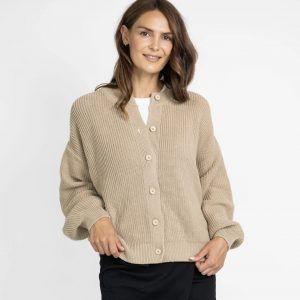 STORY OF MINE Cardigan BOXY sand