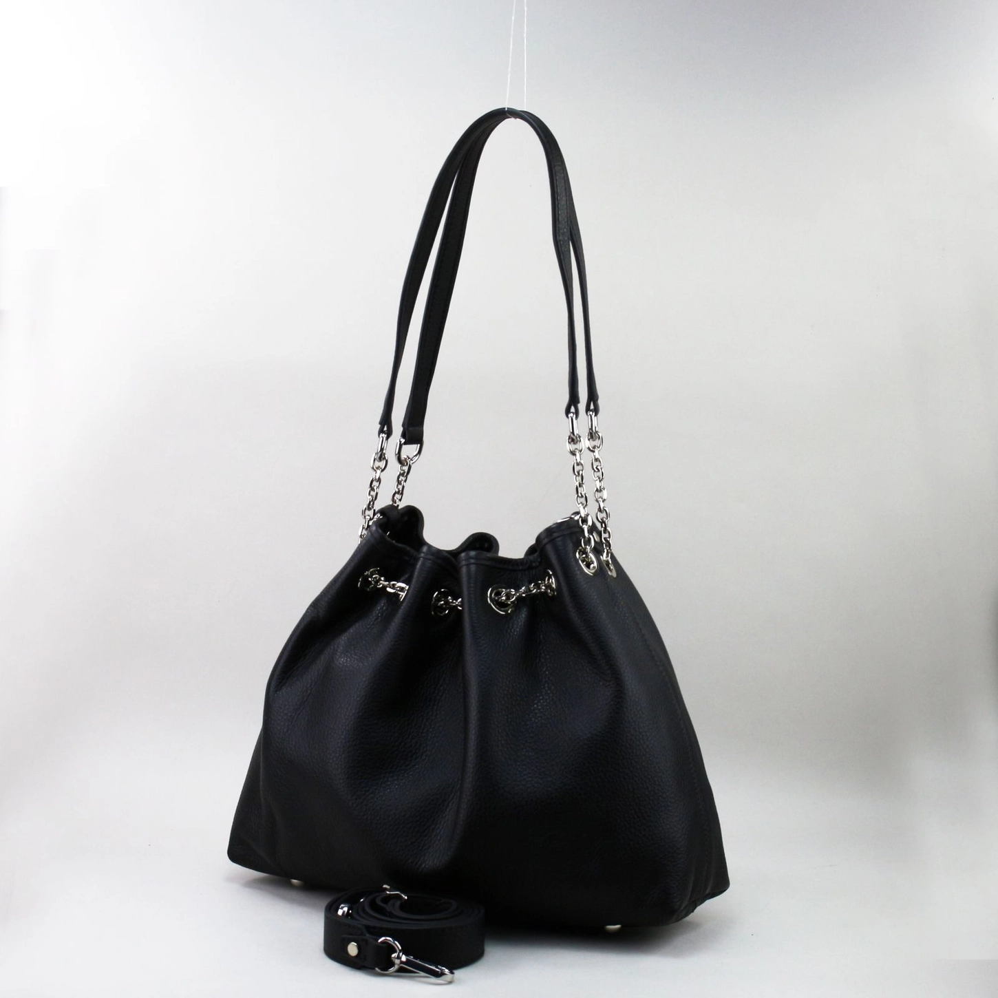 FREDERIC T. Ledertasche MAX schwarz – Bild 3