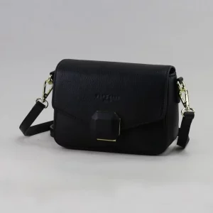 FREDERIC T. Ledertasche FREDI schwarz