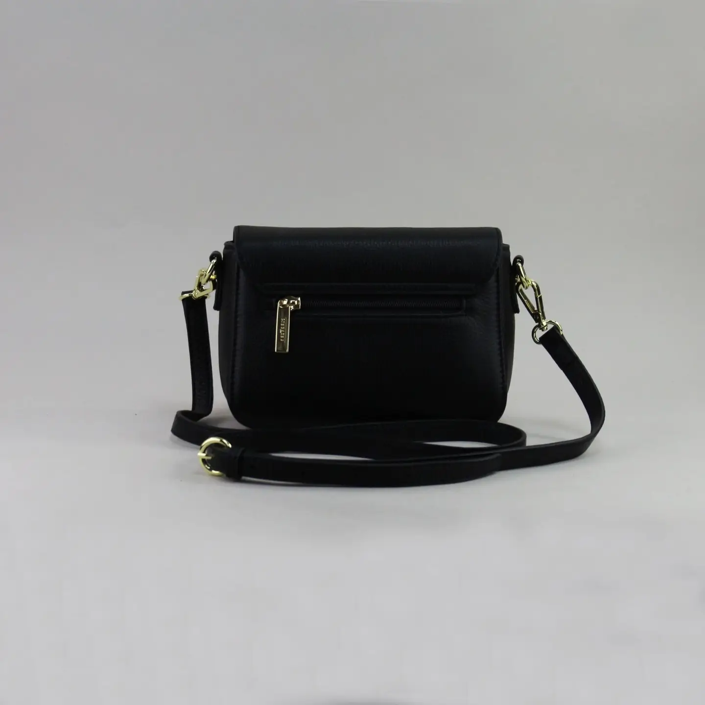 FREDERIC T. Ledertasche FREDI schwarz – Bild 4