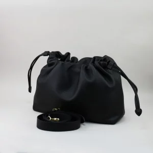 FREDERIC T. Ledertasche TOMMY schwarz