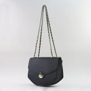 FREDERIC T. Ledertasche ALFI schwarz