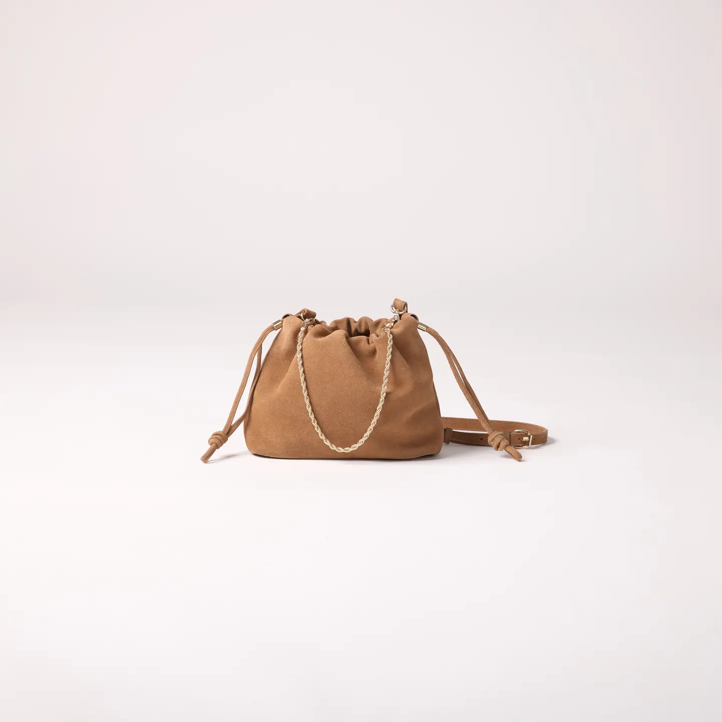 MARADJI Wildledertasche TESSA hellbraun – Bild 3