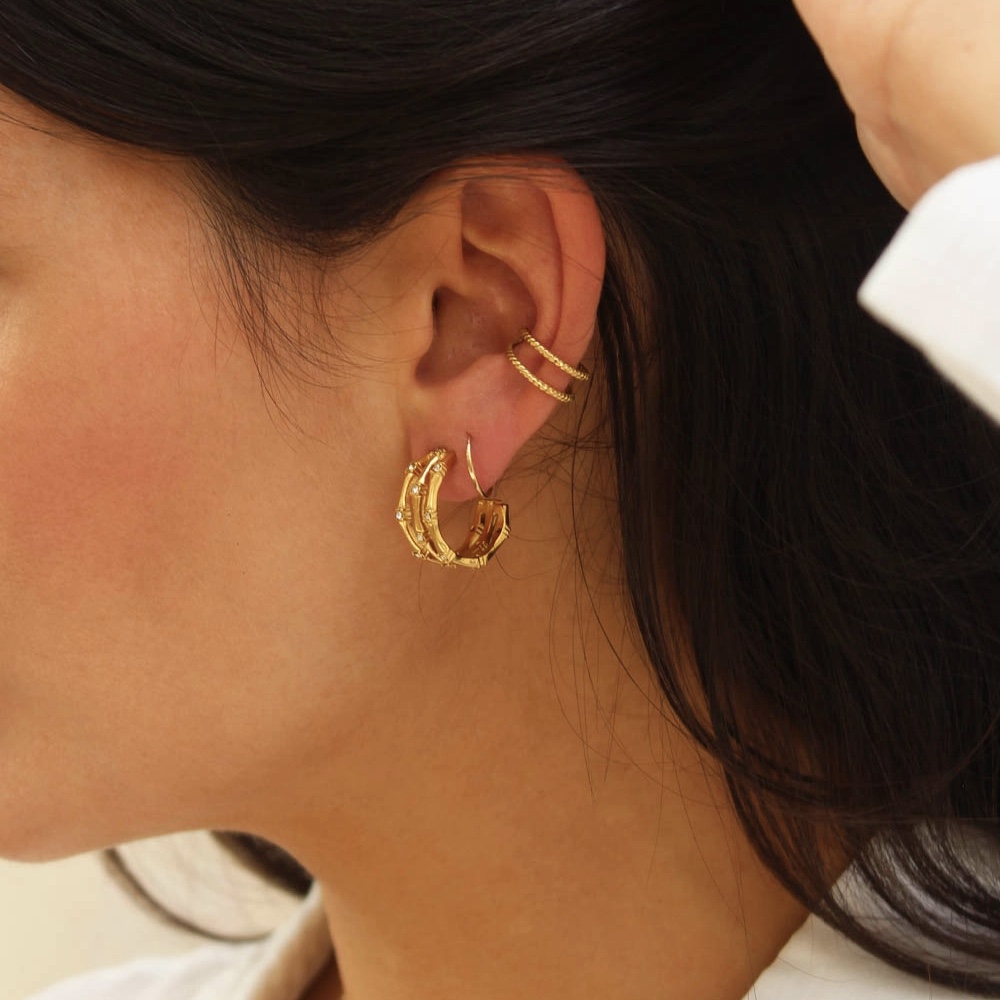 CAPRICE PARIS Kreole LILY gold – Bild 4