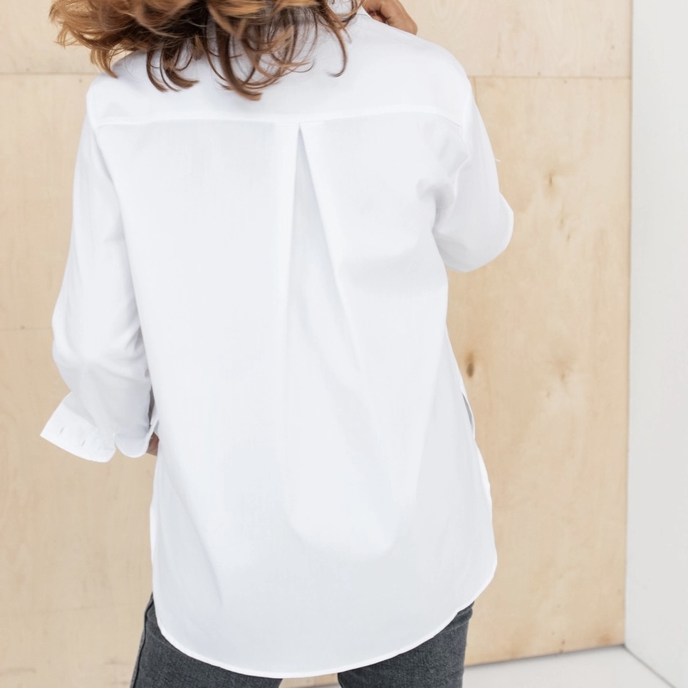 CAPSULE Hemdbluse FLORENCE weiß – Bild 3
