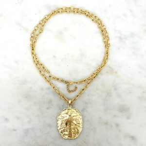 NIIKI PARIS Halskette PALMERA gold