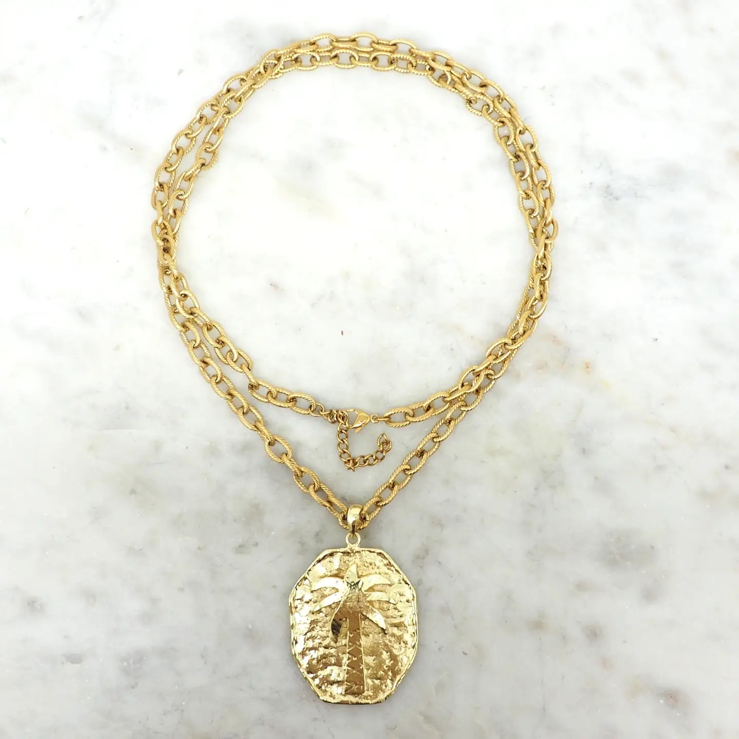 NIIKI PARIS Halskette PALMERA gold