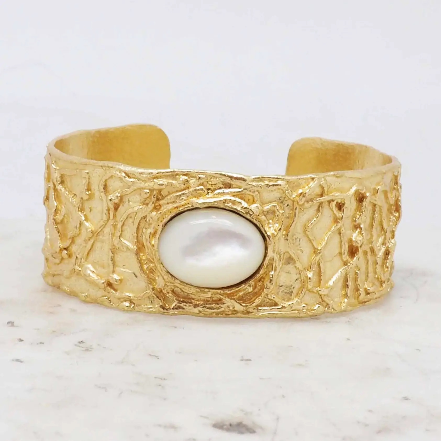 NIIKI PARIS Armreif SADE gold Perle