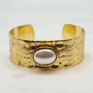 NIIKI PARIS Armreif DEVOTION gold Perle