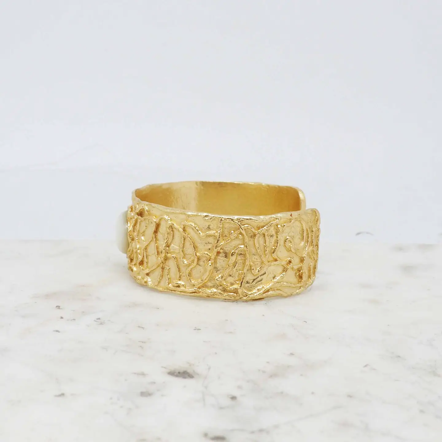 NIIKI PARIS Armreif SADE gold Perle – Bild 3
