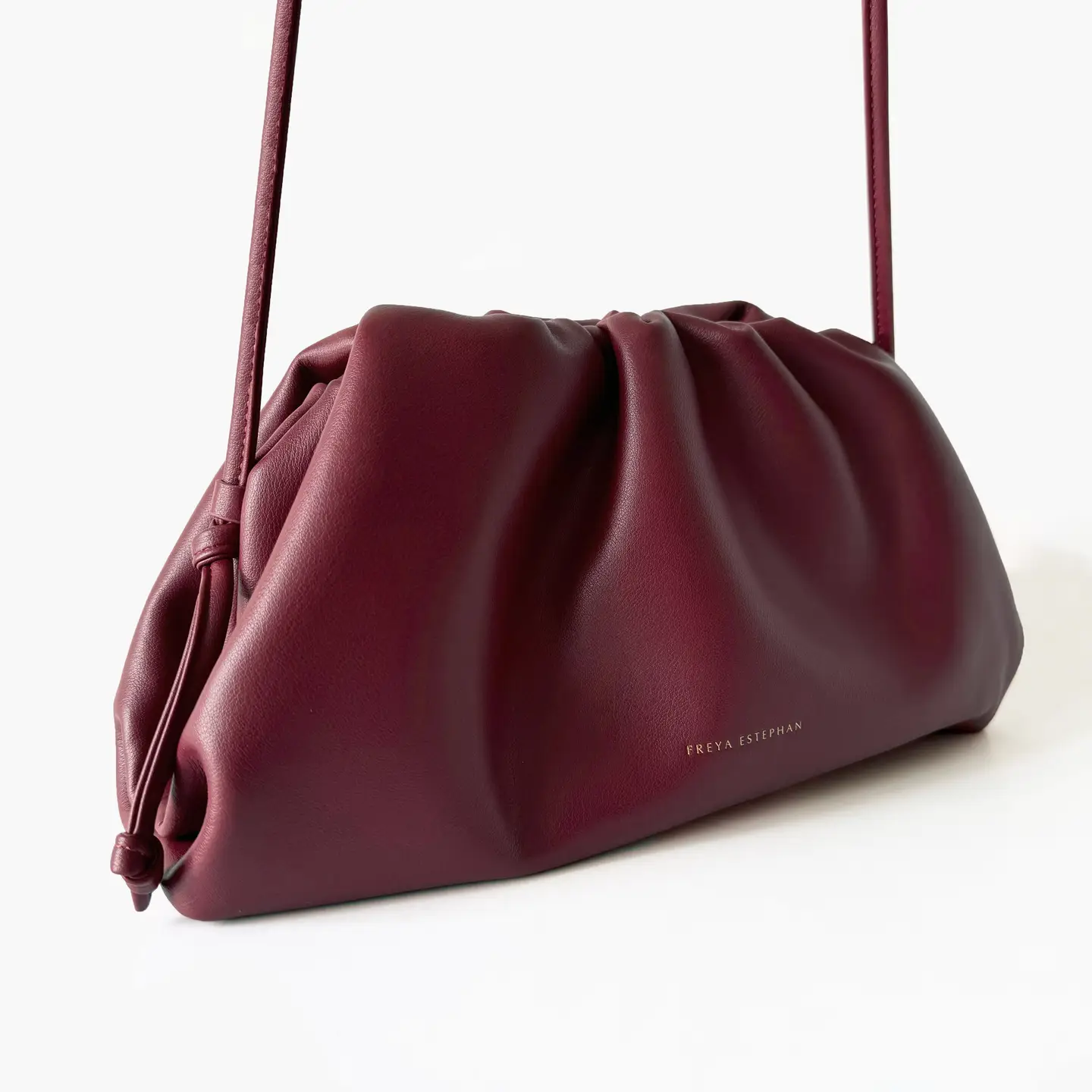 FREYA ESTEPHAN Pouch Clutch deep burgundy – Bild 3