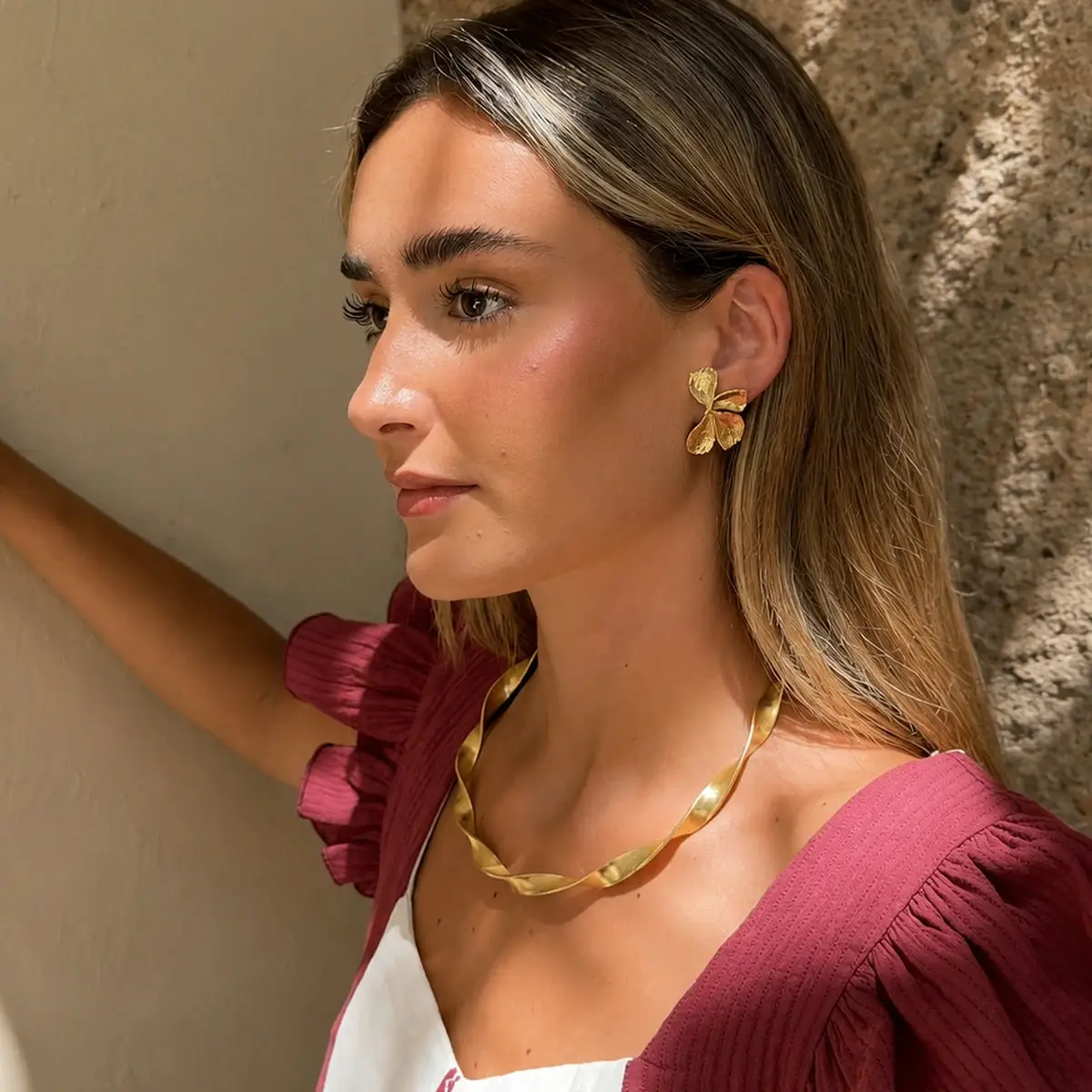 ACUS Ohrringe AZARA gold – Bild 3