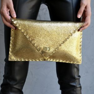ANA Koutsi Clutch klein gold